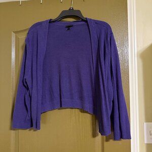 Torrid Navy Shrug, Size 2